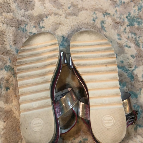 Little girls Sandler glitter sole - Picture 2 of 3